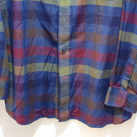 Handsome Daniel Cremieux Long Sleeve Button Casual Dress Shirt - Medium - Picture 10 of 15